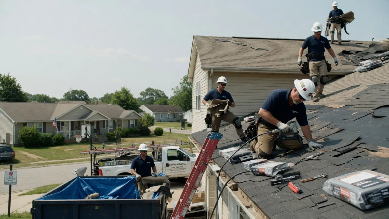 Roof Replacement in Mechanicsburg, IL near me